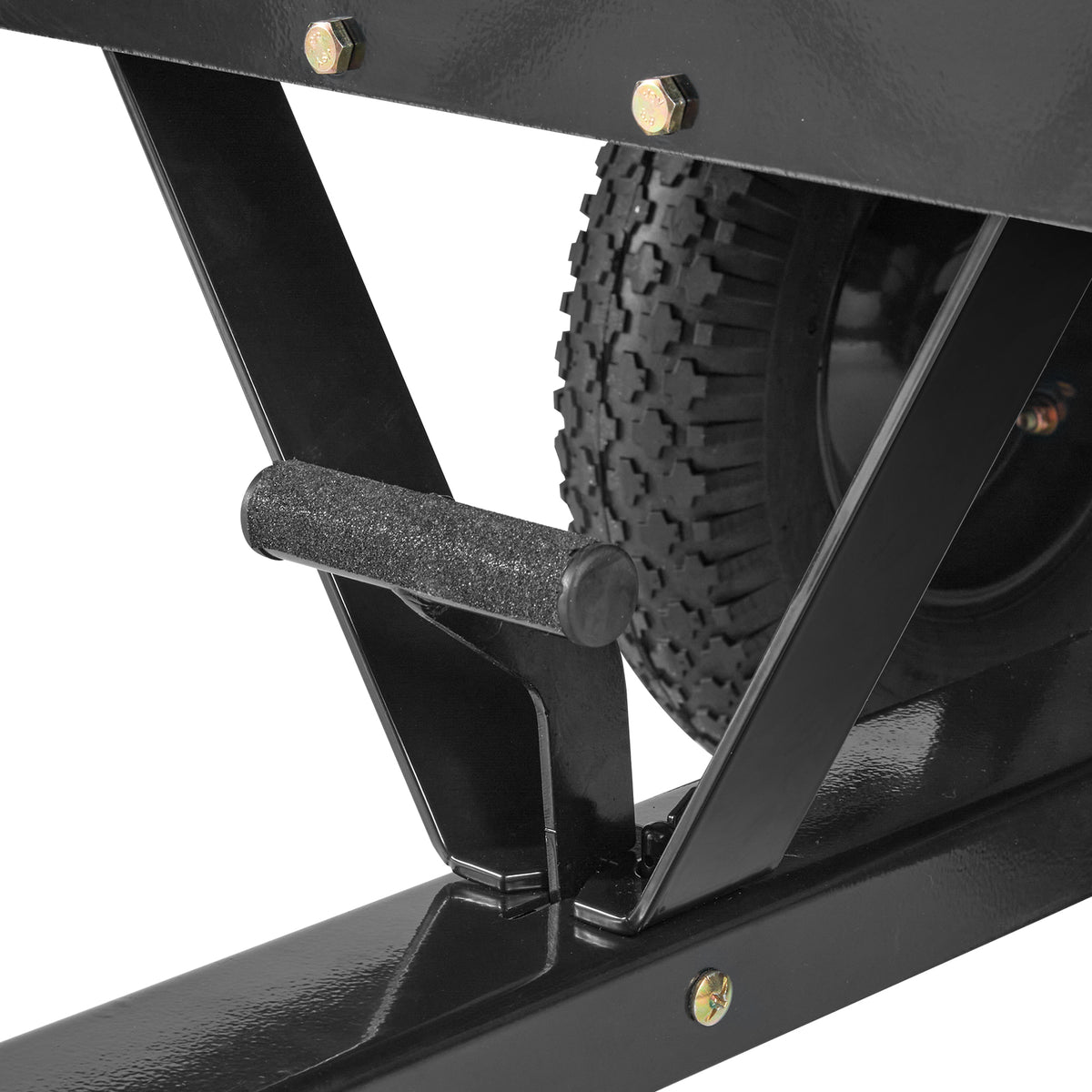 750-lb heavy-duty steel dump cart product view 4
