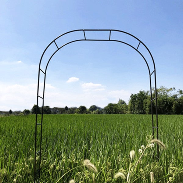78inch H X 45inch W Metal Garden Arch Trellis Adjustable Arbor Trellis For