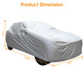 189x69x47in Full Car Cover All Weather UV Protection Automotive Cover 170T