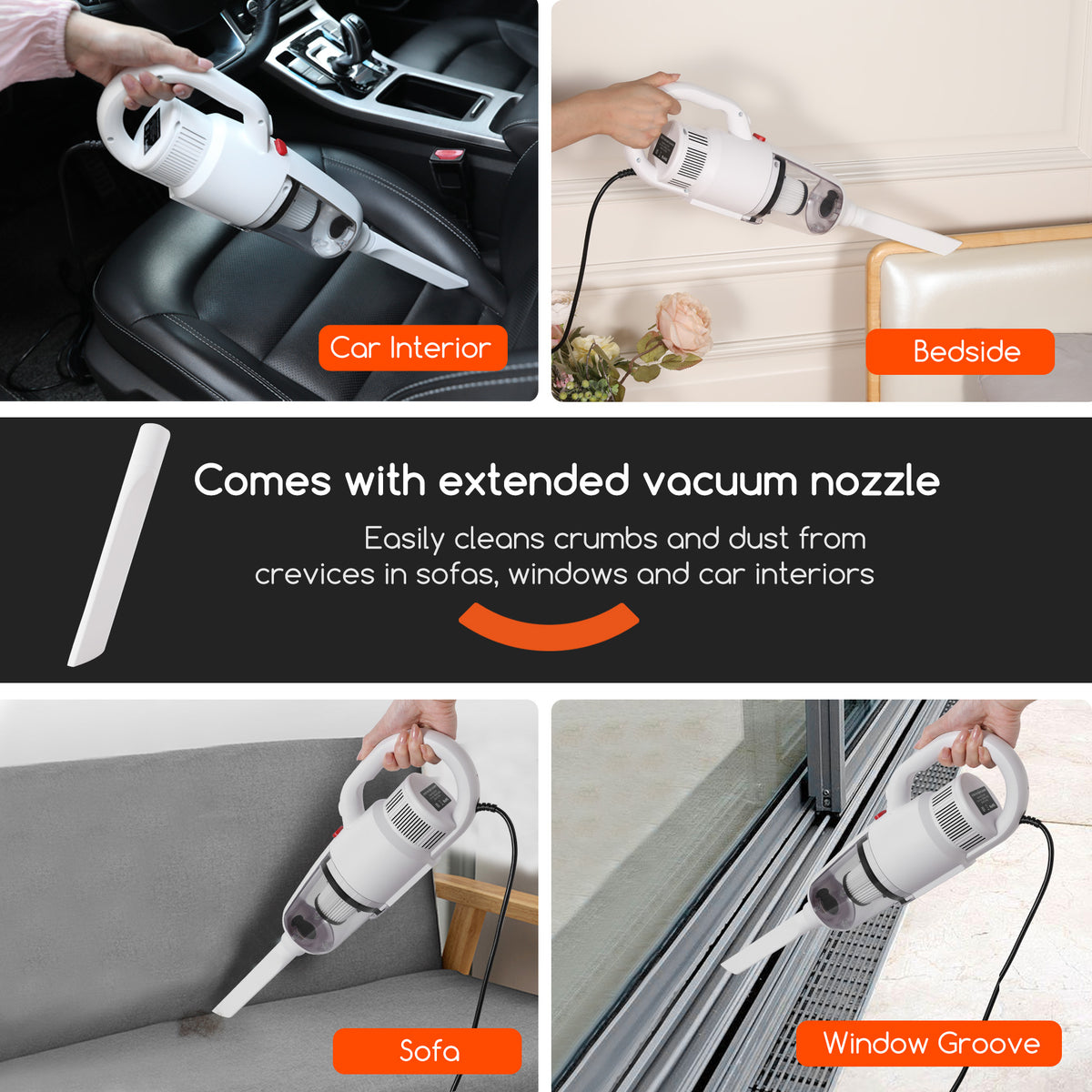Lightweight Stick Vacuum Cleaner Unique And Mop Combo Dust Filters Microfiber - Image 2