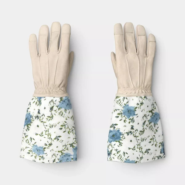 Heavy Duty Duck Canvas Long Cuff Gardening and Pruning Gloves - Additional Product View Gardening Gloves