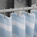 12 Pack Shower Curtain Hooks Rust Resistant Metal Double Glide Rings For