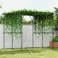 Garden arched trellis
