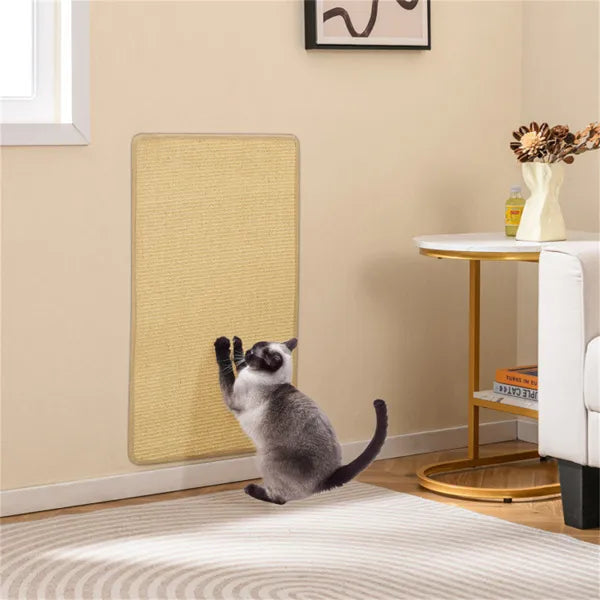 4 Pack 32"x20" Natural Sisal Cat Scratching Mats Multifunctional Resting & - Image 5