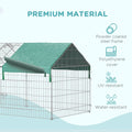 87x41x41 IN Catio Rabbit Guinea Pig Cage Chicken Coop Run Small Animal