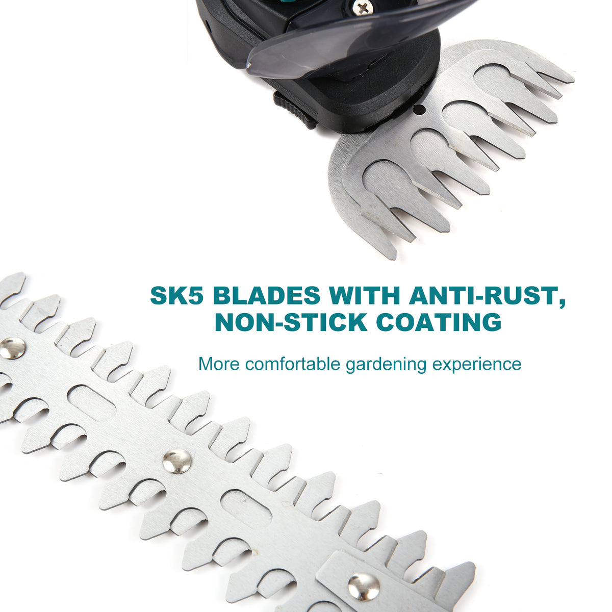 20V Cordless Grass and Hedge Trimmer with Handheld Pruning Shears - Additional Product View Grass and Hedge Trimmer