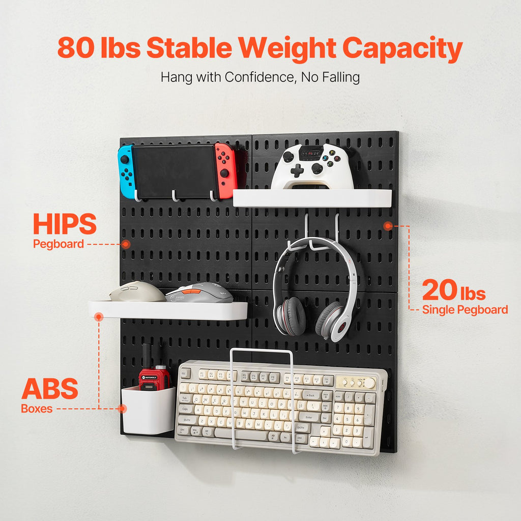 pegboard combination kit 11 plastic in use lifestyle