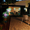 2Pcs Solar Powered Starburst Lights 240 LEDs Firework Lamp Garden Path Decor