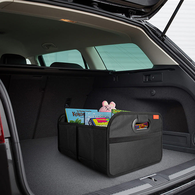 oxford cloth foldable bin trunk main view