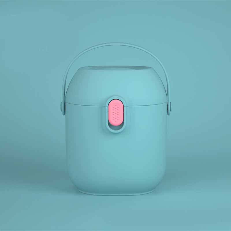 large portable airtight baby milk in use lifestyle