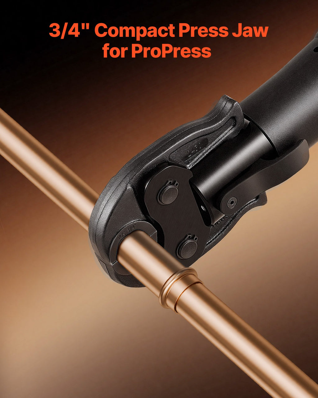 3/4" ProPress Jaw For Compact Series Press Tools 52 HRC Hardened Steel - Image 3