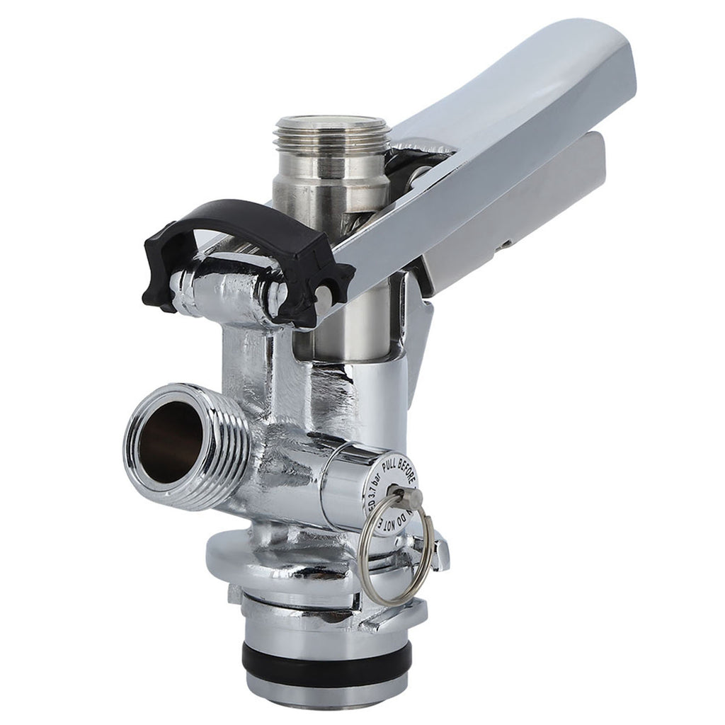 G5/8 U Type Stainless Steel Beer Keg Coupler Dispenser Accessory For Home Bar - Image 4