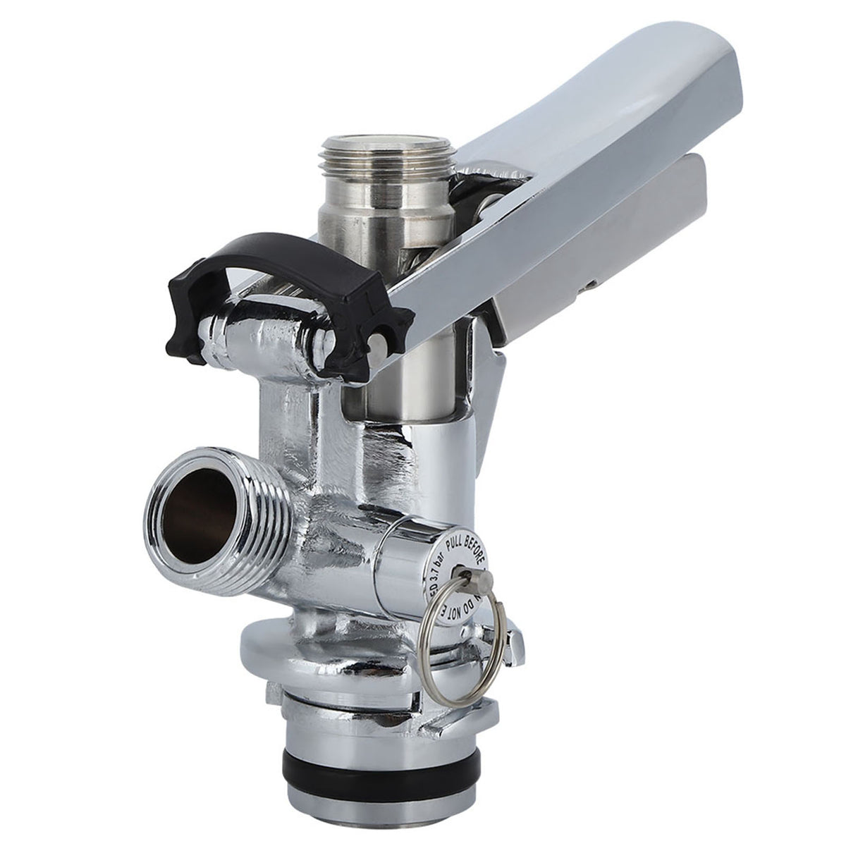 G5/8 U Type Stainless Steel Beer Keg Coupler Dispenser Accessory For Home Bar - Image 4