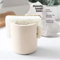 Diatom Mud Sponge Rack Kitchen & Bathroom Sink Caddy For Sponges Scrubbers