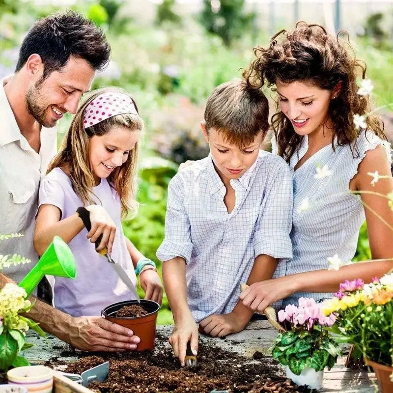 Garden Tools Set 8 Piece Gardening Tools Set With Non Slip Ergonomic Handle - Image 3