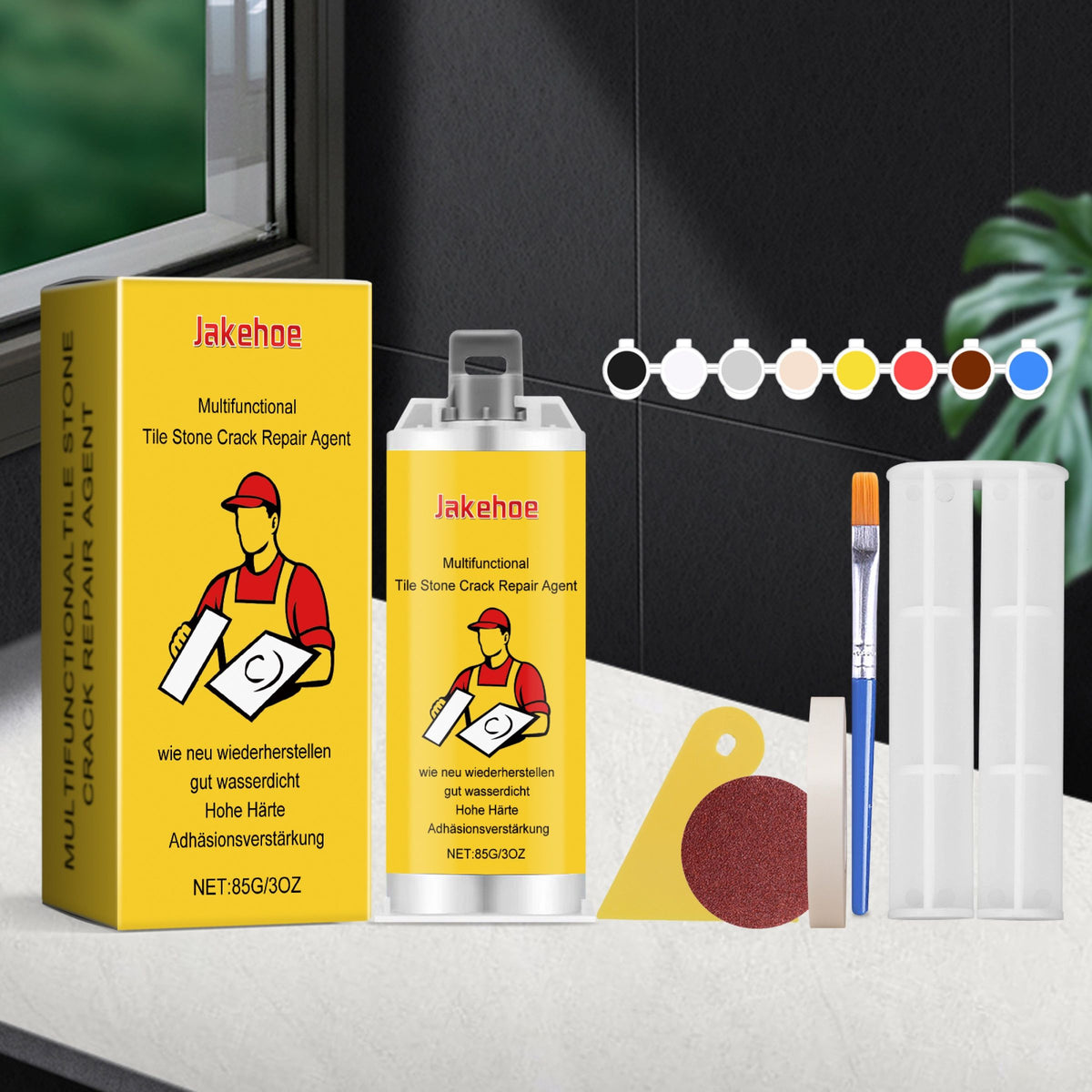 JAKEHOE Tile Crack Repair Kit 1set Kit - Image 2