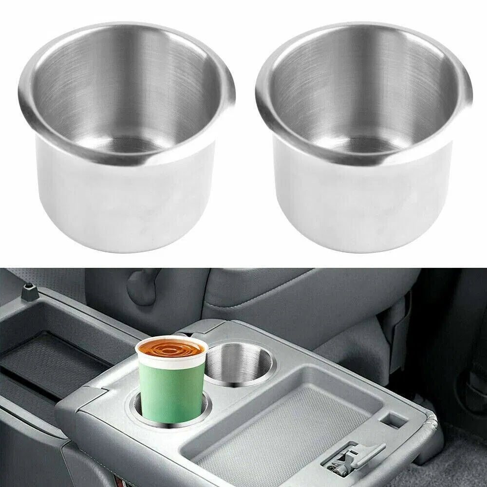 Universal Stainless Steel Cup Drink Holders For Car Boat Truck Marine Camper RV - Image 5