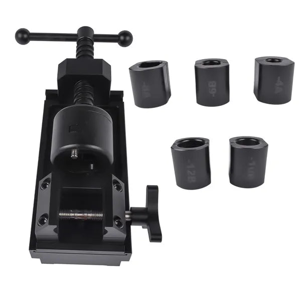 Aluminum Fuel Line Fittings Installation Tool Fuel Hose Repair Tool Kit Black - Image 4