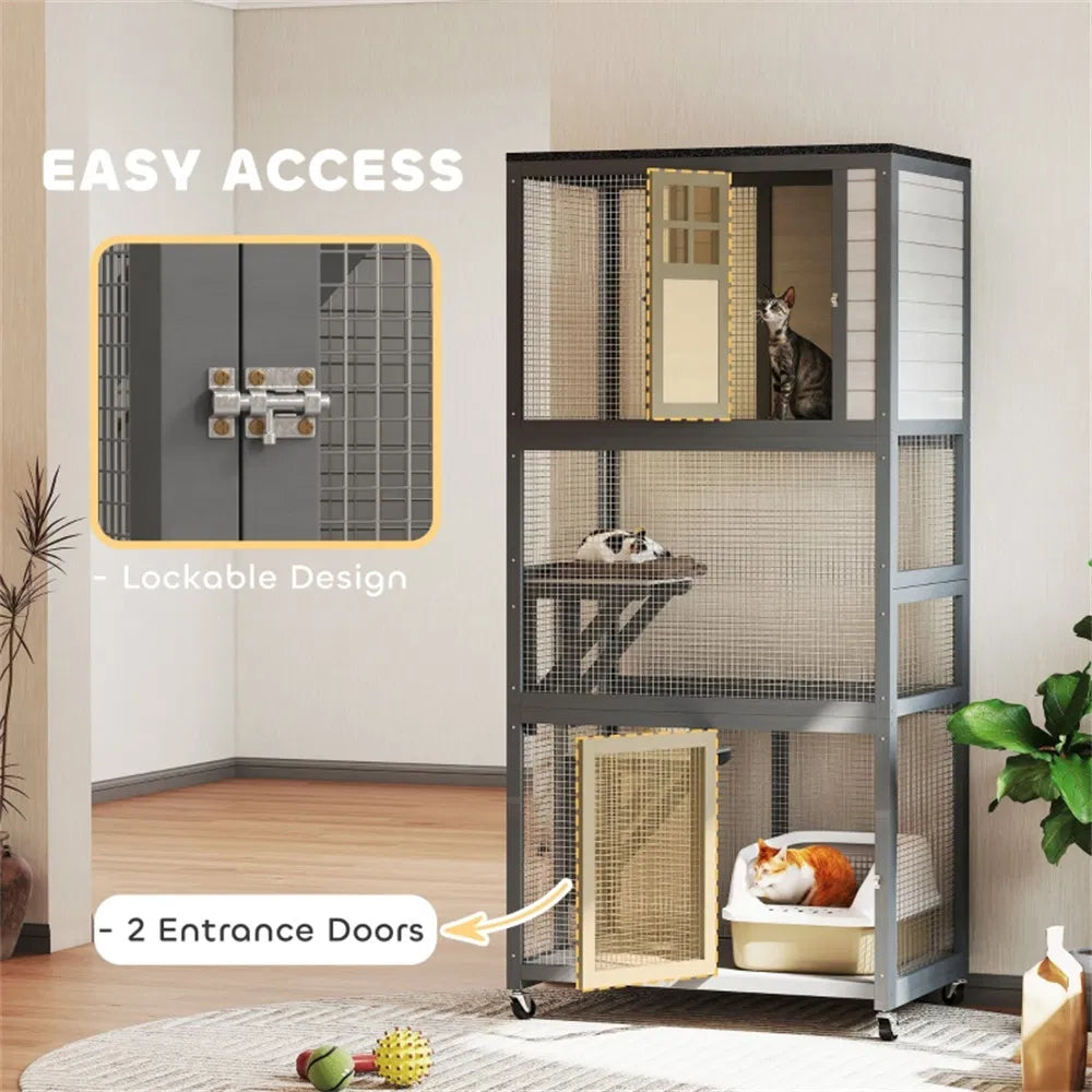 Pet Stairs/Cat Climbing Tower/Cat House - Image 5
