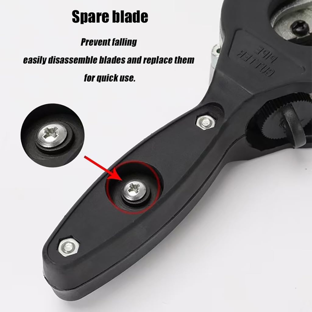 Ratchet Type Pipe Cutter One Hand Fast Pipe Cutting Tool For Copper Pvc - Image 4