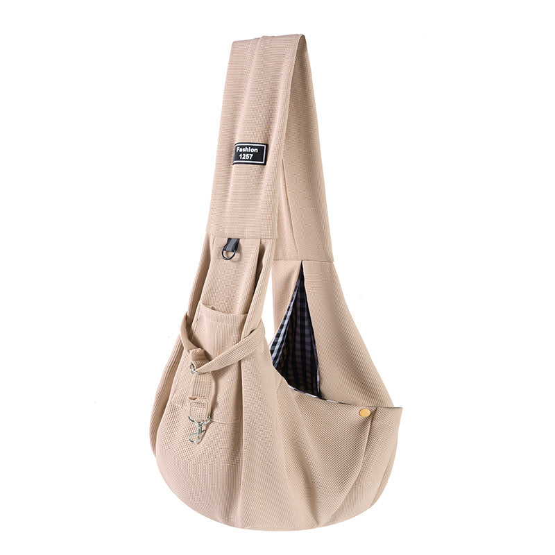 Crossbody Cat Bag Large Capacity Outing Portable Pet Bag - Image 3