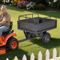 500-lb steel dump cart 10 cu ft product detail
