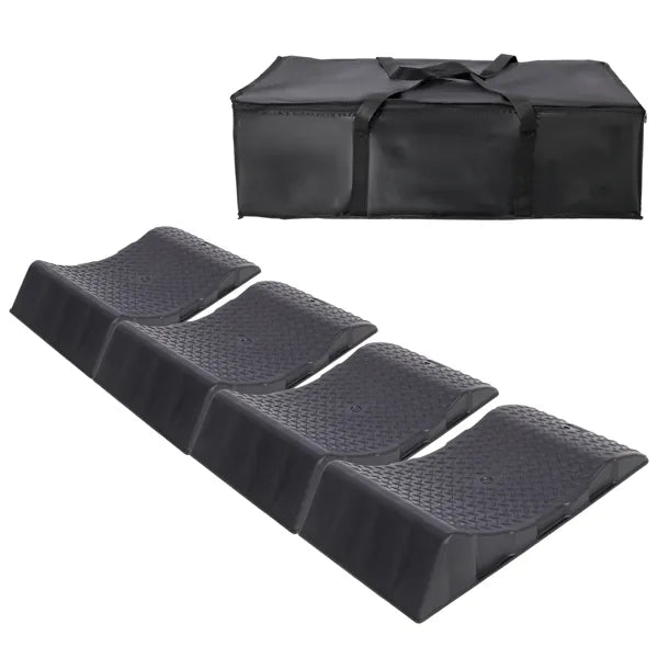 4pack Tire Saver Ramps Car Wheel Anti Slip Hard Plastic Design With Carry Bag - Image 5