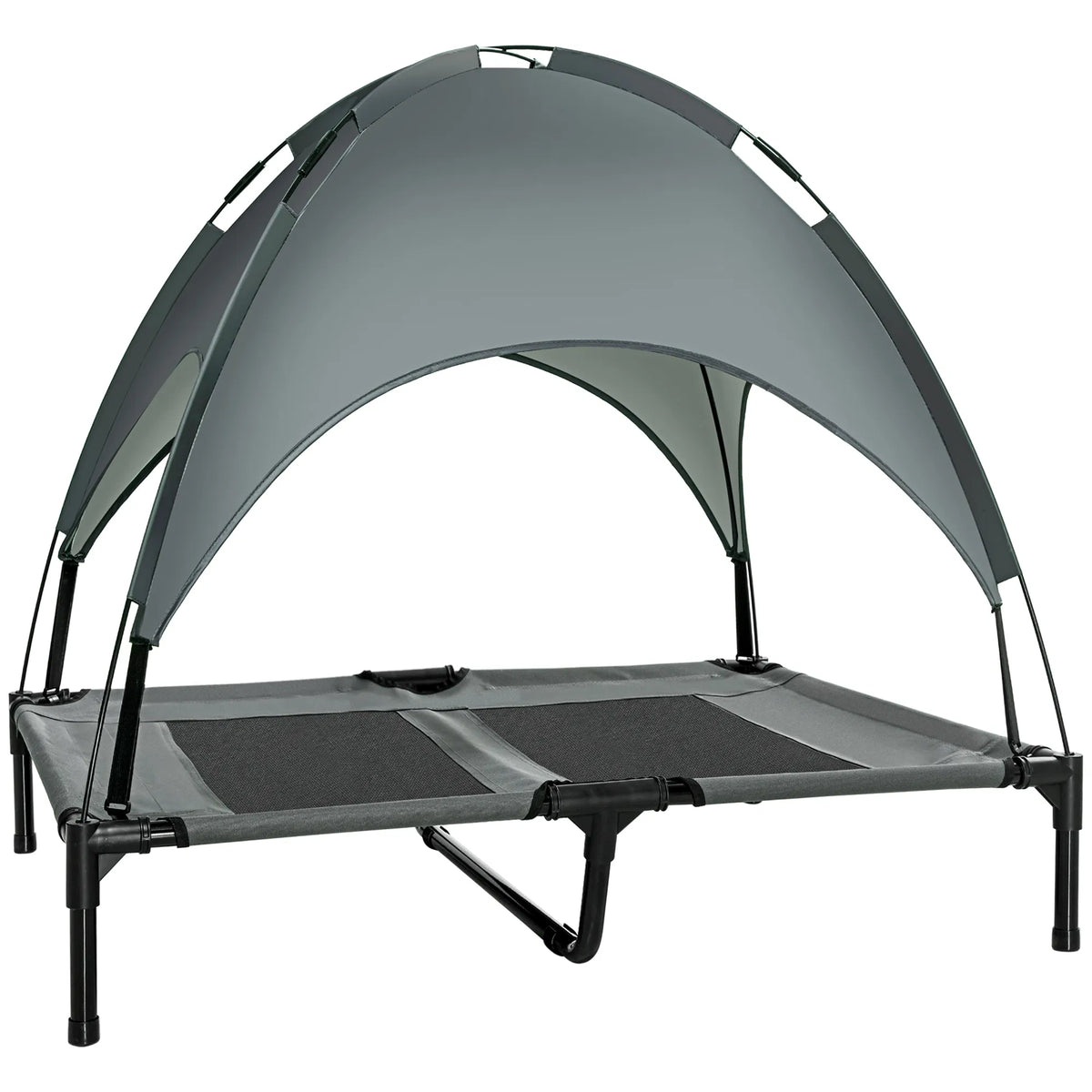 Large Elevated Dog Bed 6.2" L X 29.9" W 36.2" H Foldable Outdoor Cat Dog Canopy - Image 4