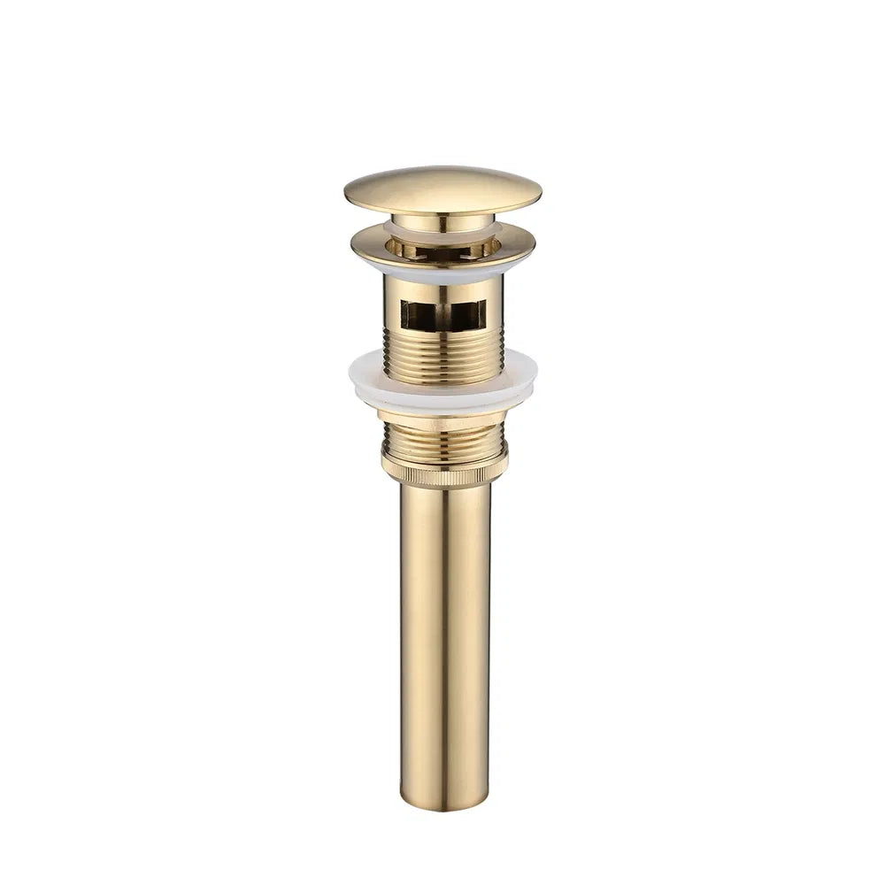 Bathroom Sink Drain With Overflow Vessel Sink Lavatory Vanity Pop Up Drain - Image 2
