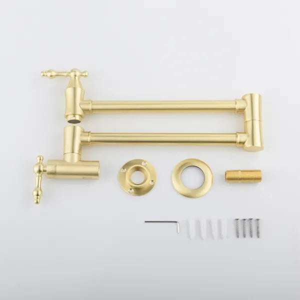 Folding faucet Pot Filler Faucet Wall Mount - Image 5