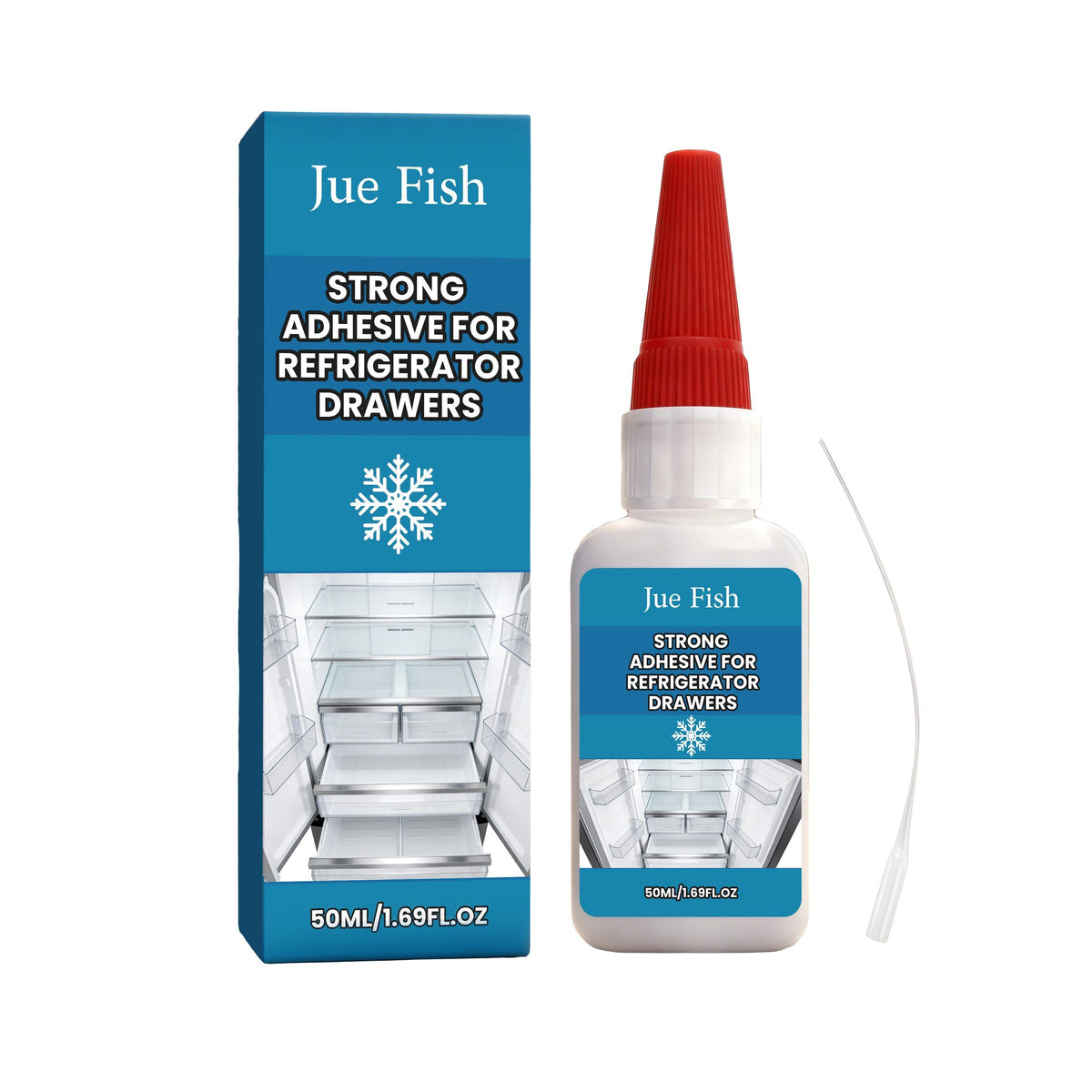 JUE FISH Refrigerator Drawer Repair Adhesive 50 ml - Image 2