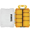 Medium 8 Compartments Small Parts Organizer Portable Tough Case Screw Organizer