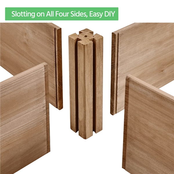Divisible Planter Box For Home Vegetable Flower 95inch L X 25inch W X 11inch - Image 5