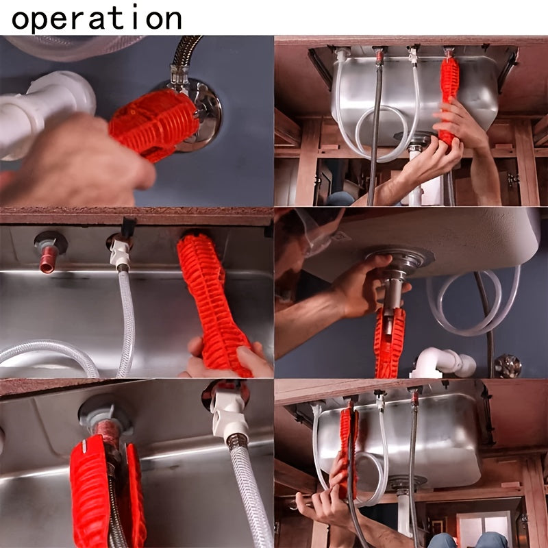 Sink Faucet Installer Tool 14 in 1 Faucet Wrench Multi functional Pipe - Image 5