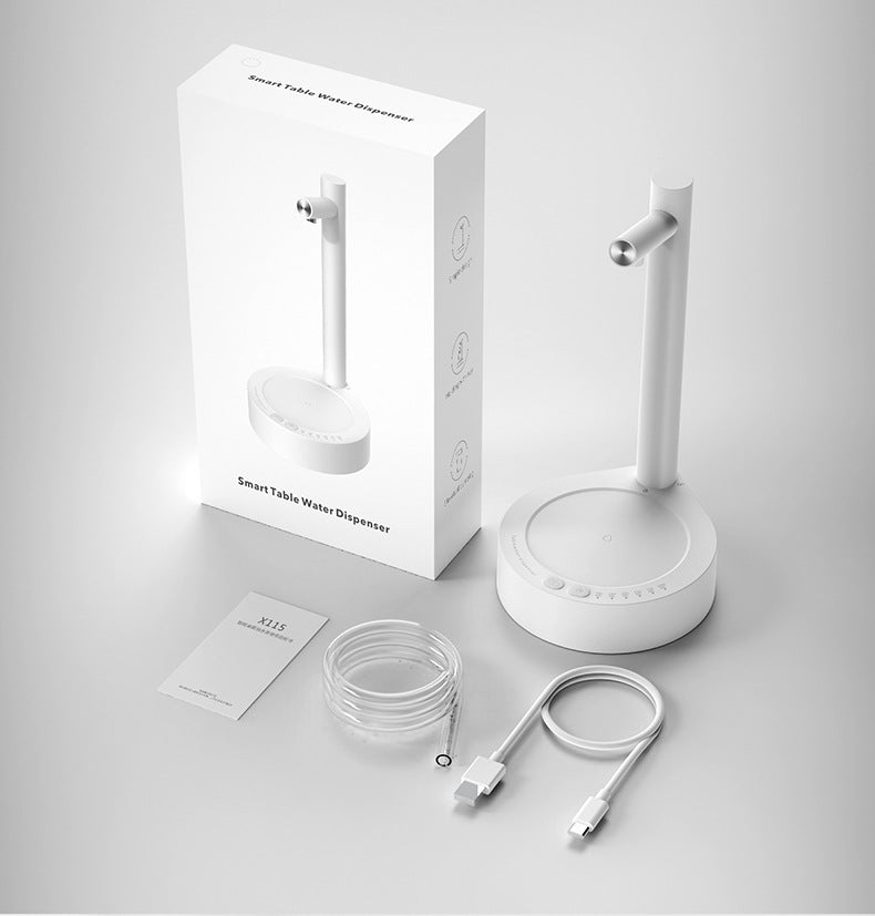 Electric Water Gallon Pump Automatic Water Bottle Pump Desktop Rechargeable - Image 5