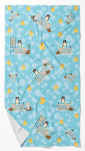 Bernese Mountain Dog In Bathtub Bath Towel Large Oversized Plush Fitness Body - Image 8