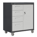 Sturdy Metal Tool Storage Cabinet With Wheels Tool Storage Cabinet For Garage