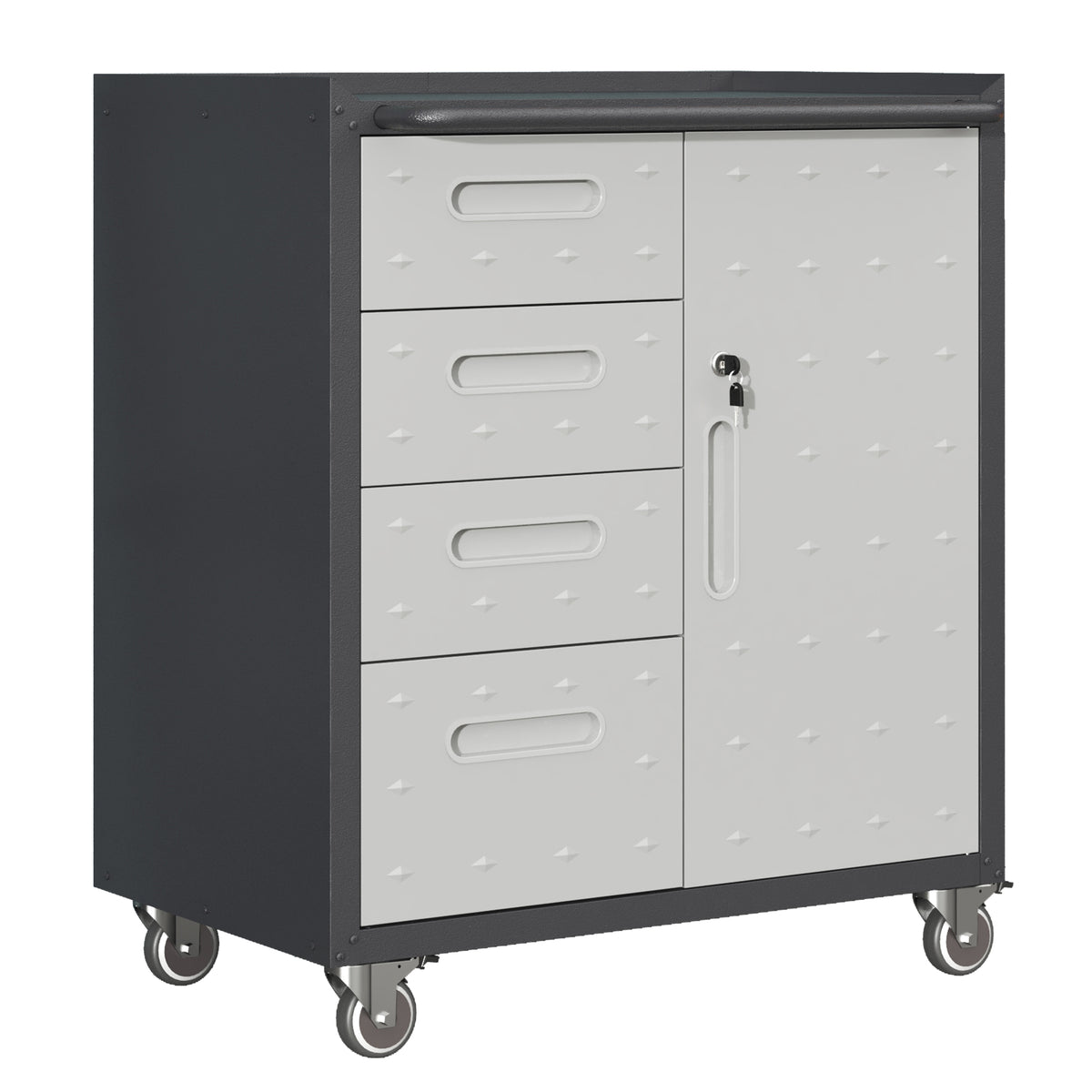 Sturdy Metal Tool Storage Cabinet With Wheels Tool Storage Cabinet For Garage