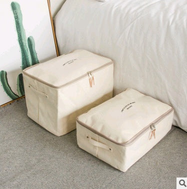 thick canvas storage box clothes main view