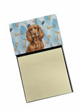 Boykin Spaniel Coworker Watercolor Sticky Note Holder Refillable Dispenser