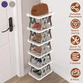 tier foldable shoe rack vertical dimensions and features