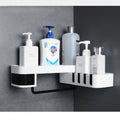 bathroom corner shelf shower caddy detail and structure
