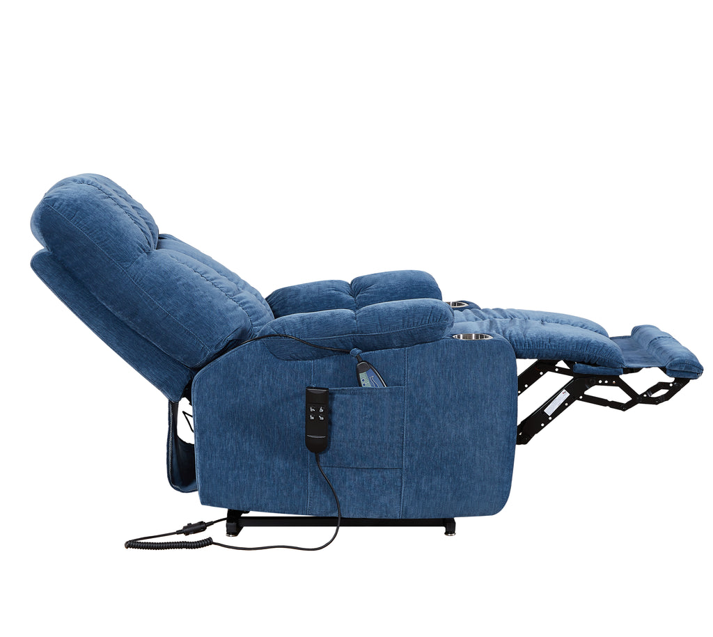 Liyasi Dual OKIN Motor Power Lift Recliner Chair for Elderly Infinite Position - Image 4