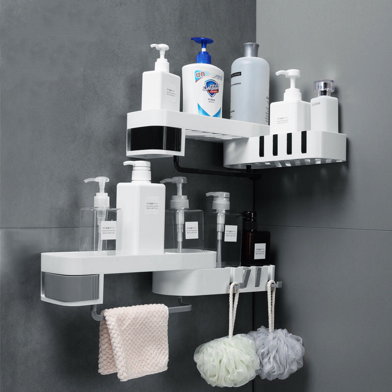 bathroom corner shelf shower caddy main view