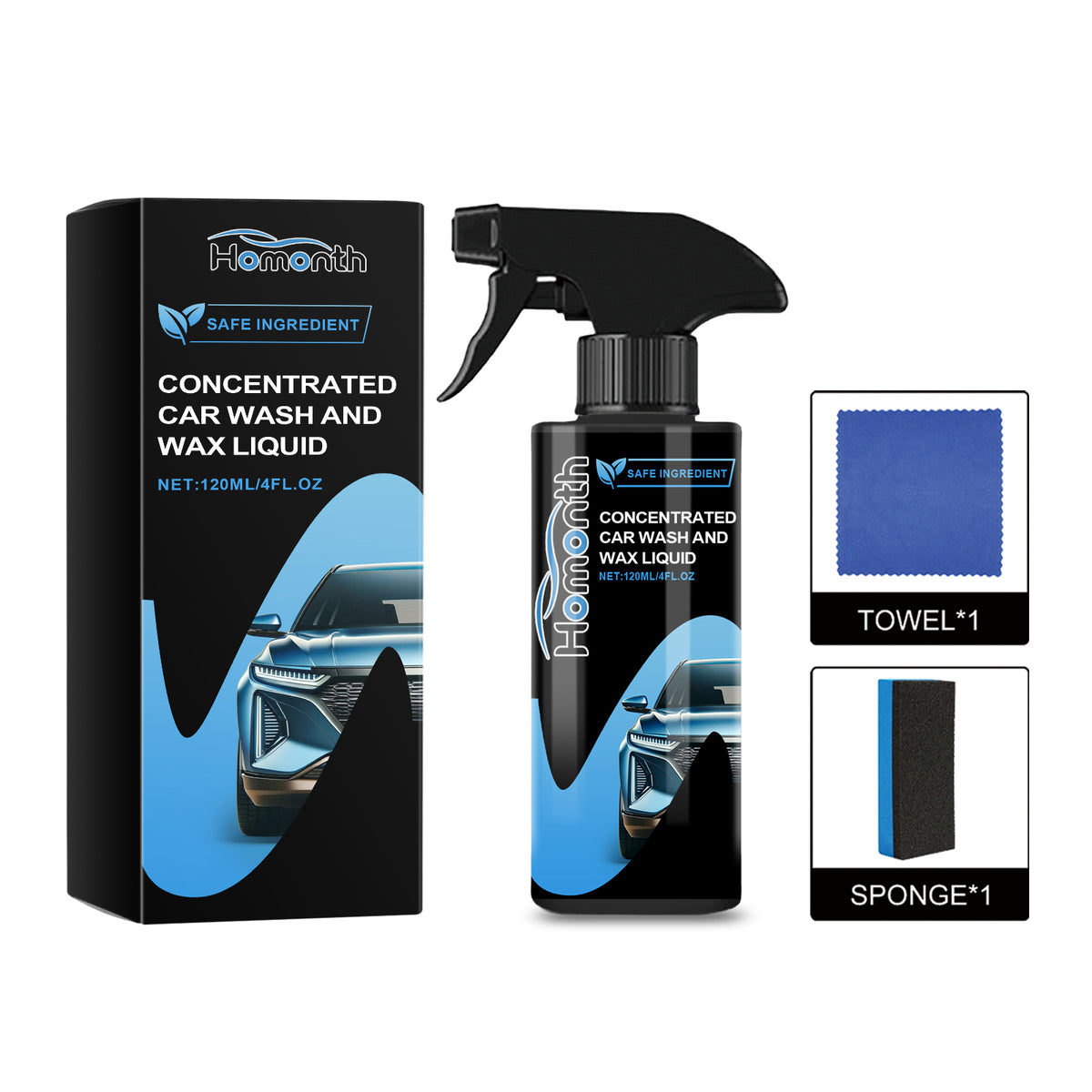 Car Cleaning Care Kit Decontamination Scratch Restoration Wash - Image 5