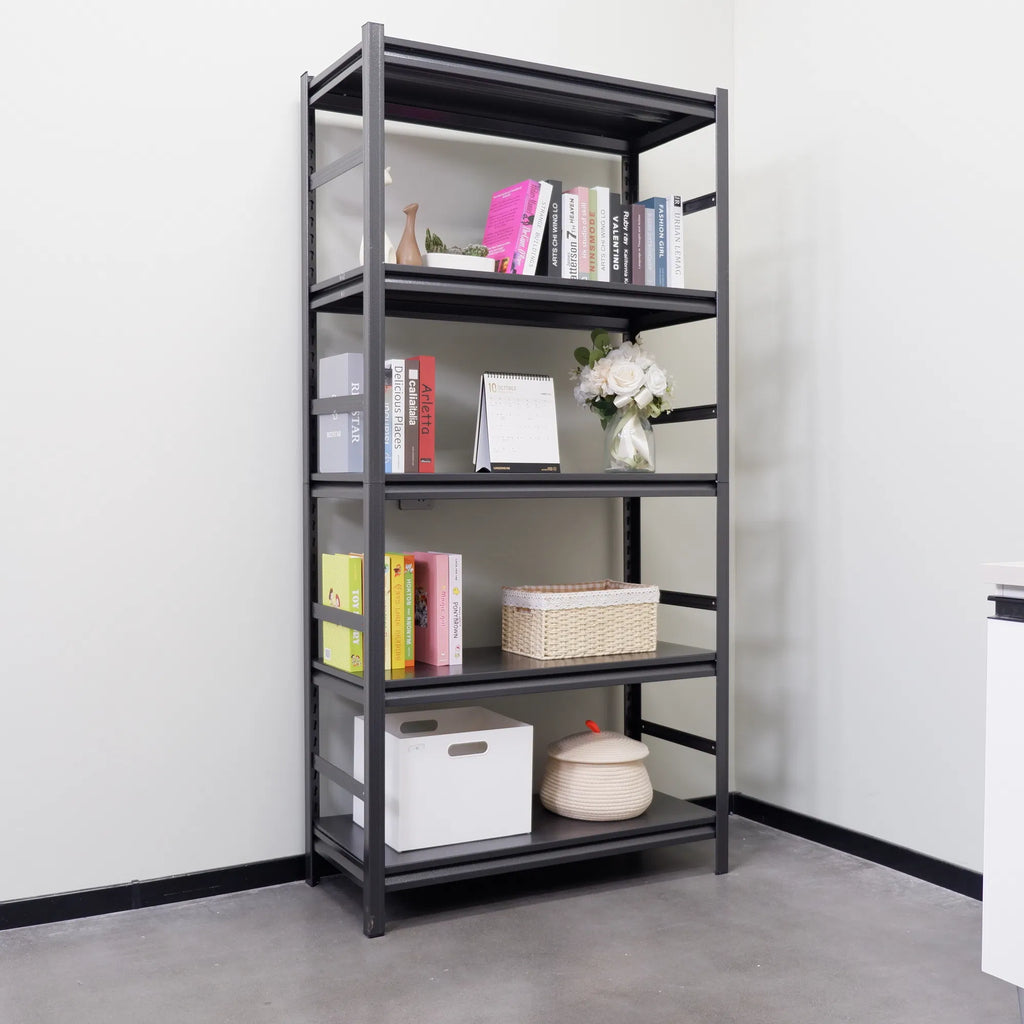 H72 * W35.4 * D15.7 Storage Shelves 5 Tier Heavy Duty Metal Shelving Unit - Image 5