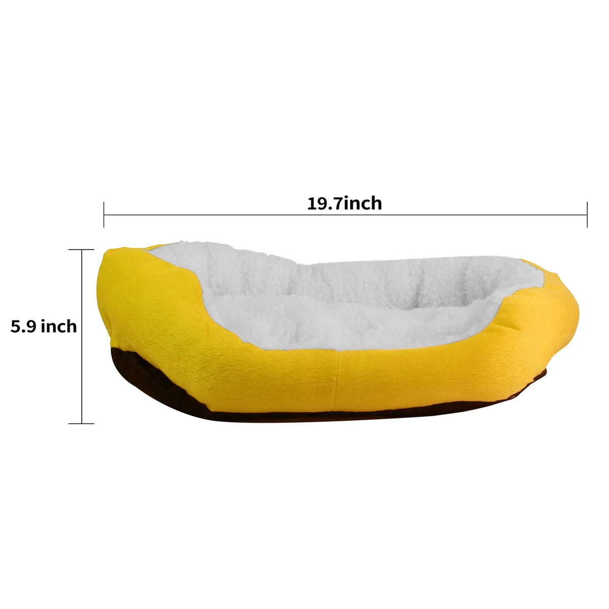 Pet Dog Bed Soft Warm Fleece Puppy Cat Bed Dog Cozy Nest Sofa Bed Cushion For S/M Dog - Image 3