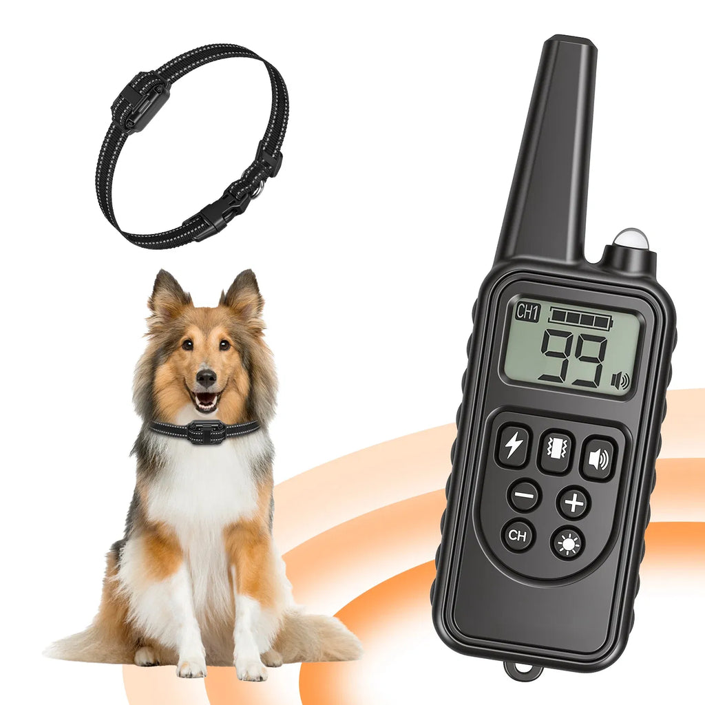 Dog Training Collar with Remote Rechargeable Dog Training Collar IP68 - Image 2