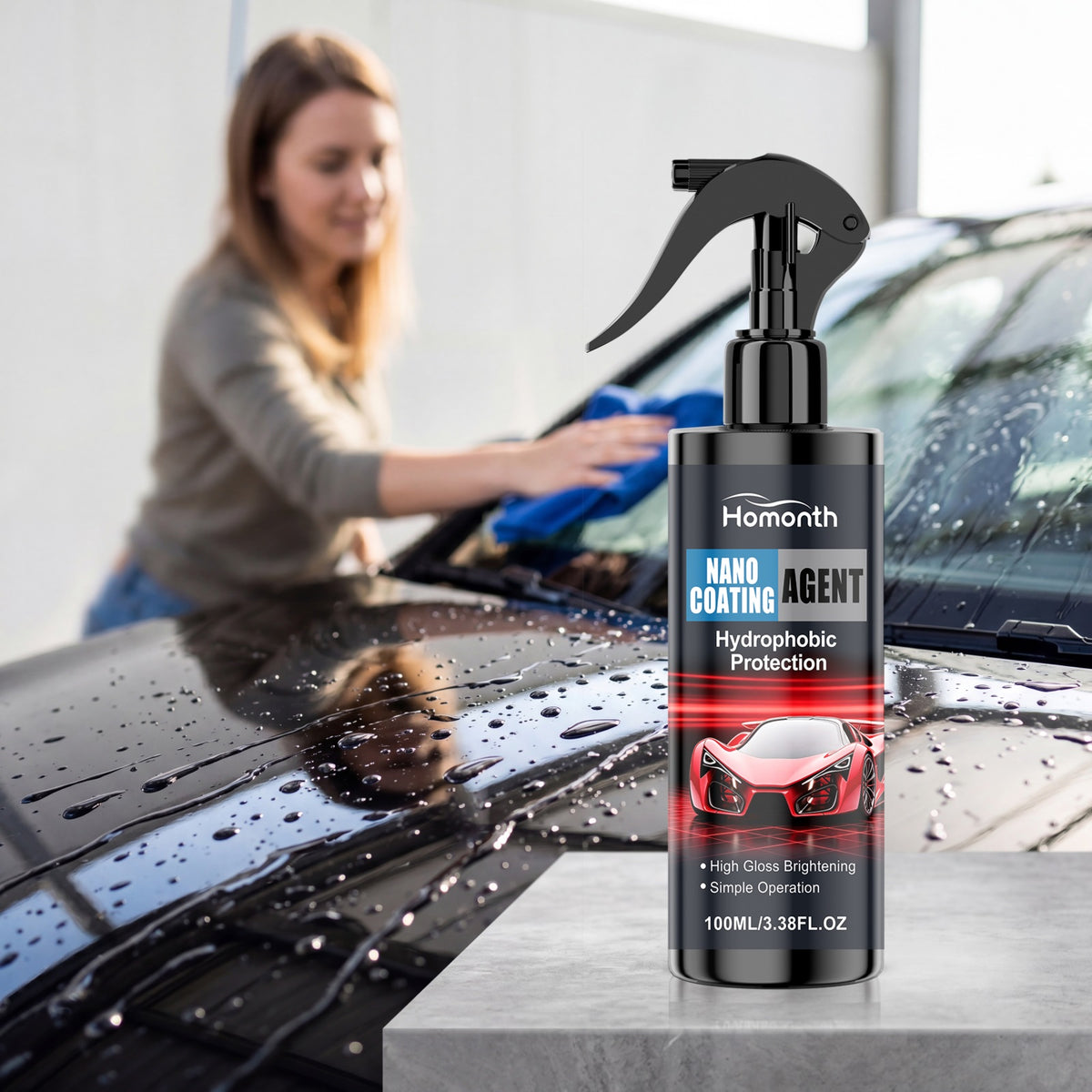 Car Ceramic Coating Agent Auto Paint Gloss Restoration Scratch Resistance Sealant
