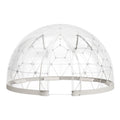 9.5x5.7ft clear geodesic garden dome glamping tent product view 1